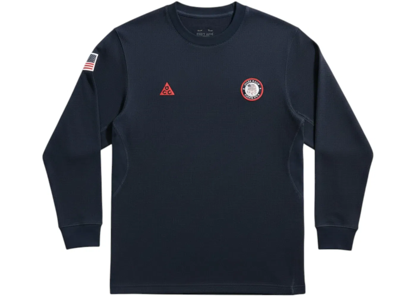 Мужская футболка с длинным рукавом Nike ACG x Team USA Olympics 2026 Top, Синий