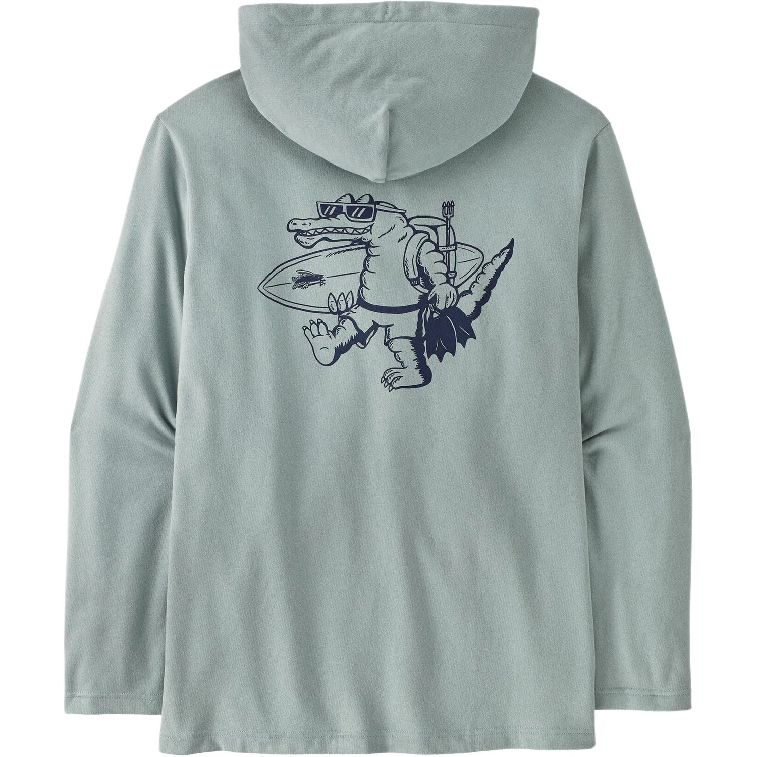 Мужская толстовка с принтом Water People Patagonia, Thermal Blue/WGTL