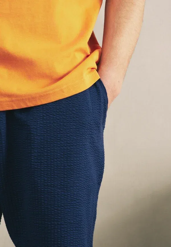 Пижама из хлопка Set 2 pack - pyjamas, Next orange Amalfi, синий/оранжевый