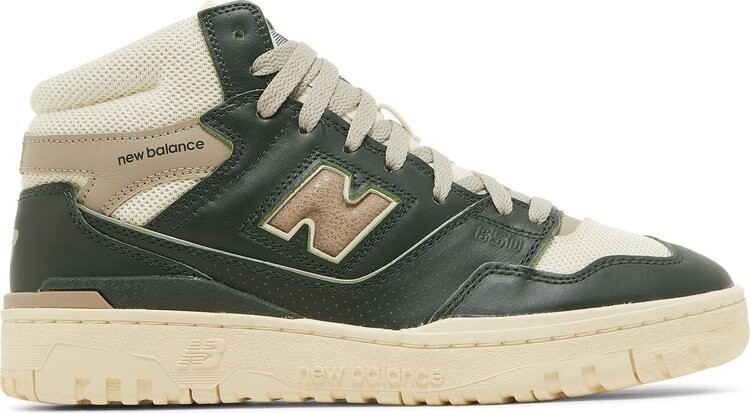 

Кроссовки New Balance Aimé Leon Dore x 650R 'Green Grey', зеленый