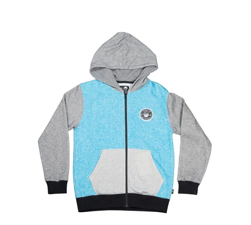 Детское худи с капюшоном и молнией Daily Hooded Zip Neff, Блау — фото 2