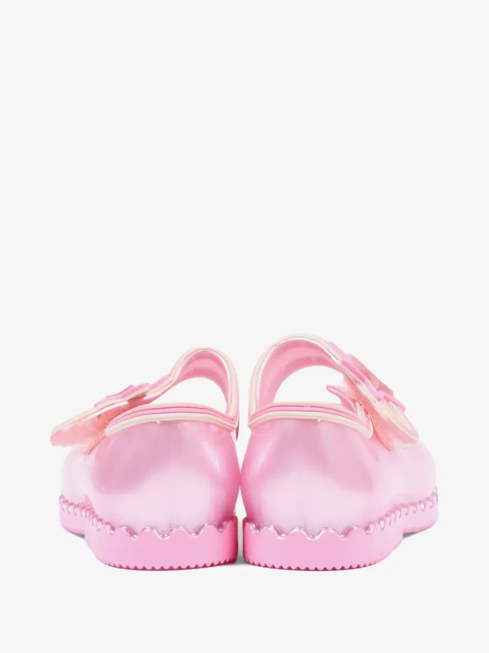 Балетки Hip Ballerina со звездным пэчворком Mini Melissa, розовый — фото 3