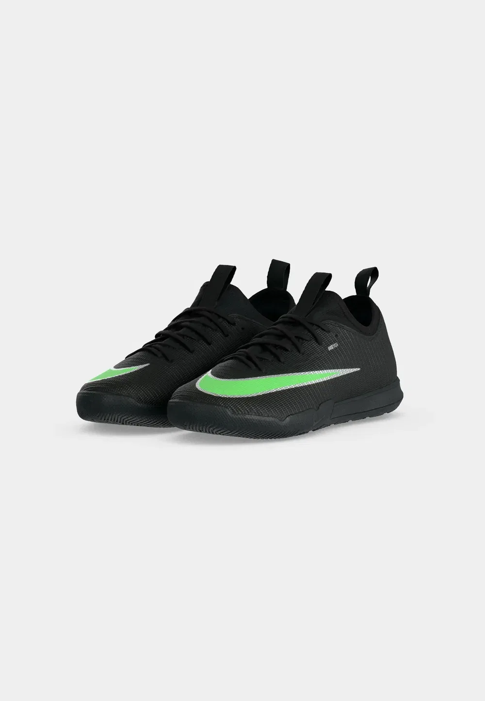 Кроссовки для мини-футбола Jr Mercurial Vapor 17 Academy IC унисекс Nike Performance, Black/Illusion Green — фото 3