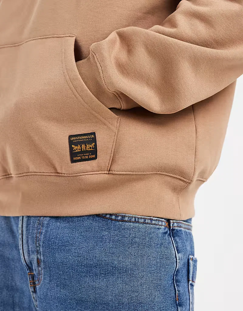Худи Levi's Workwear верблюжьего — фото 3