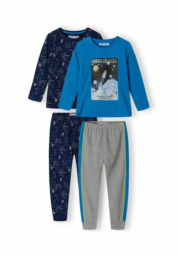 Комплект из 2 предметов, хлопок, 2 pack set Minoti, Navy, темно-синий