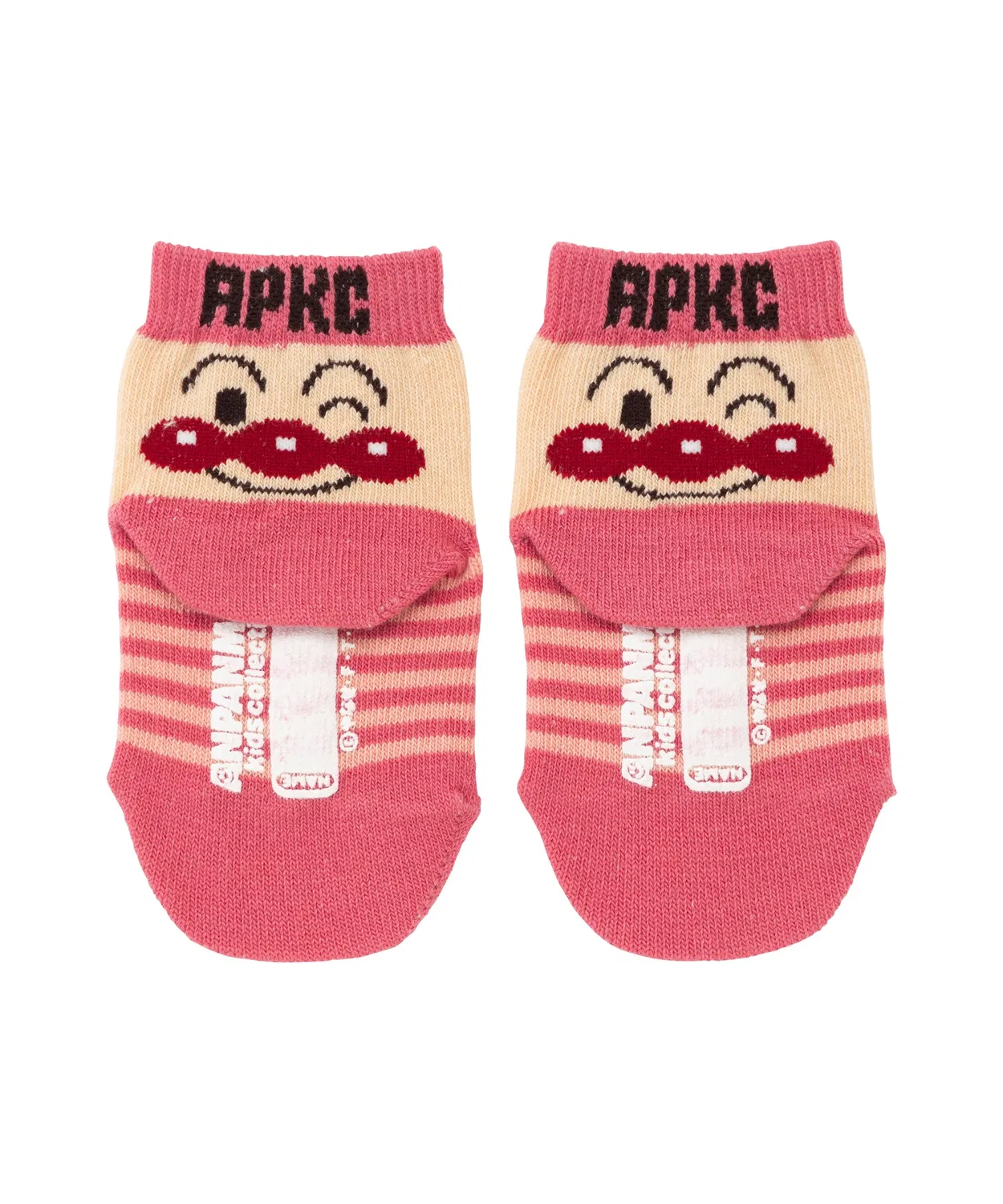 Детские носки с принтом Anpanman ANPANMAN KIDS COLLECTION, Розовый — фото 3