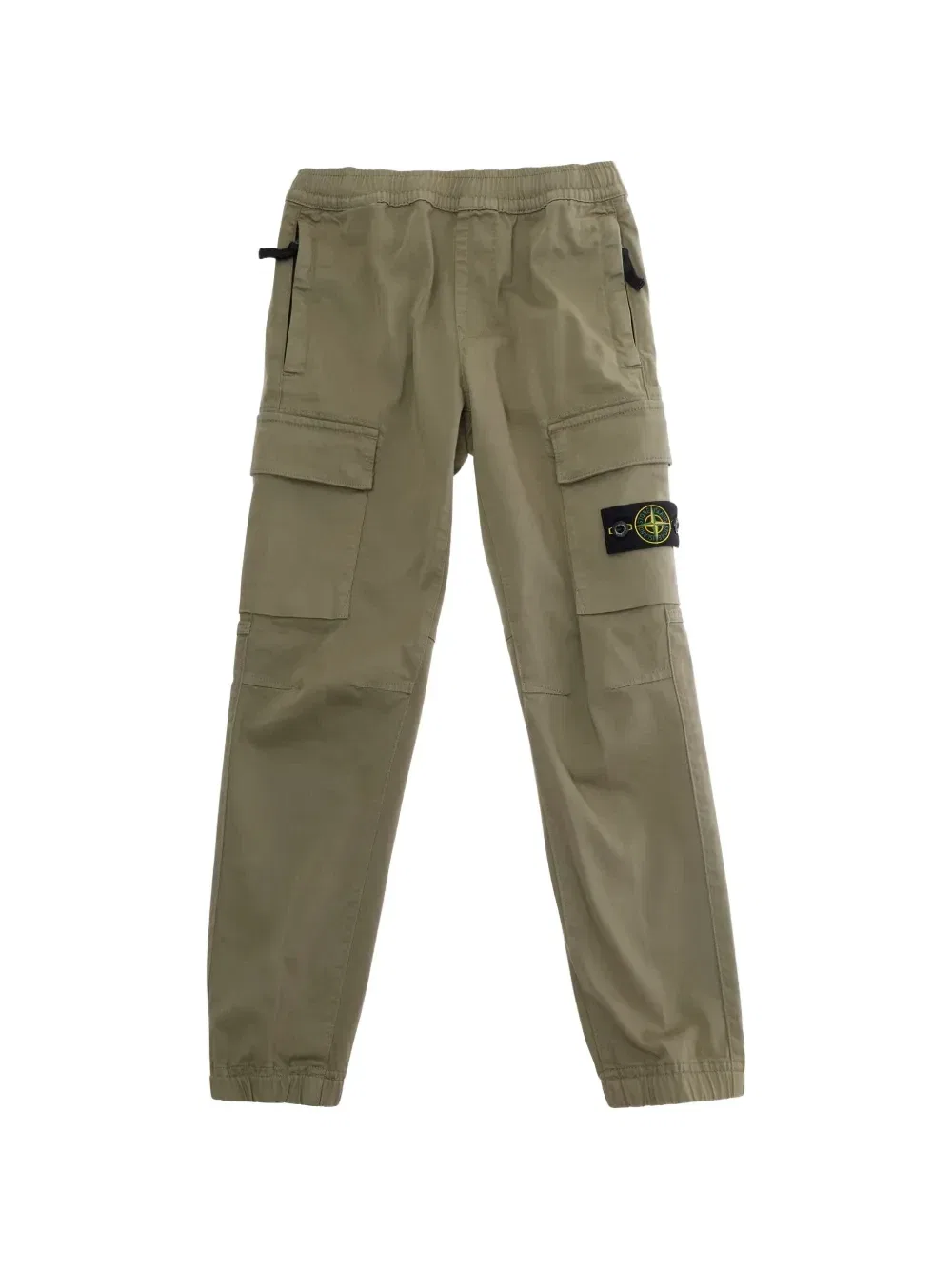 Карго-брюки с нашивкой в виде компаса Stone Island Junior, бежевый