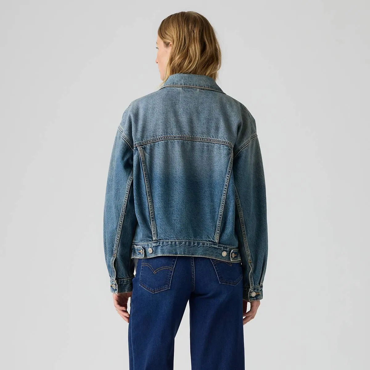 Куртка дальнобойщика 90-х Levi's, Chop Chop - Medium Wash — фото 4