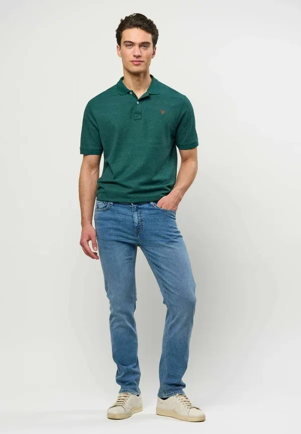 Брюки прямого кроя U.S. Polo Assn., светло-голубой — фото 2