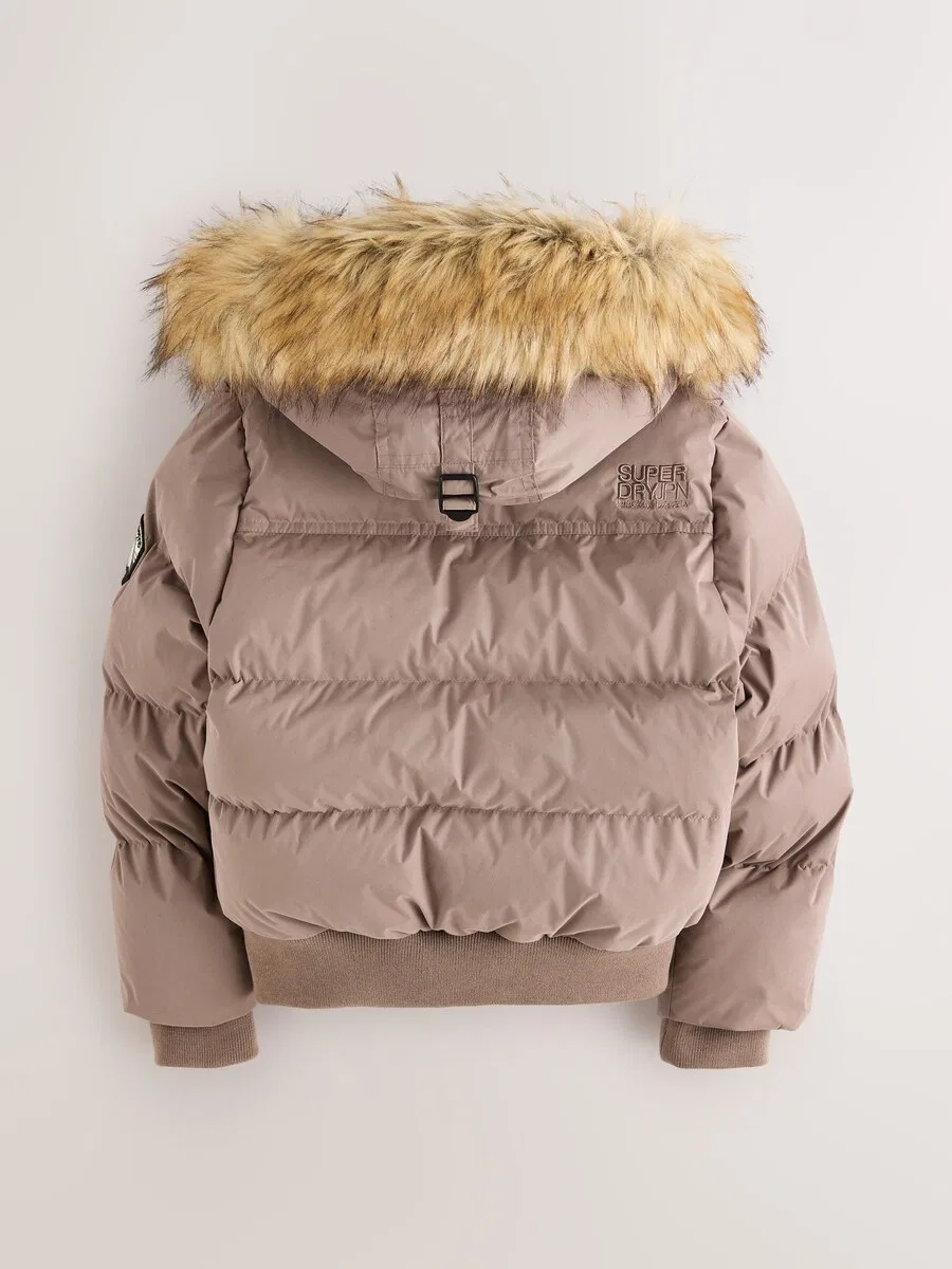 Зимняя куртка Superdry & Co 'Everest' светло-коричневого цвета — фото 3