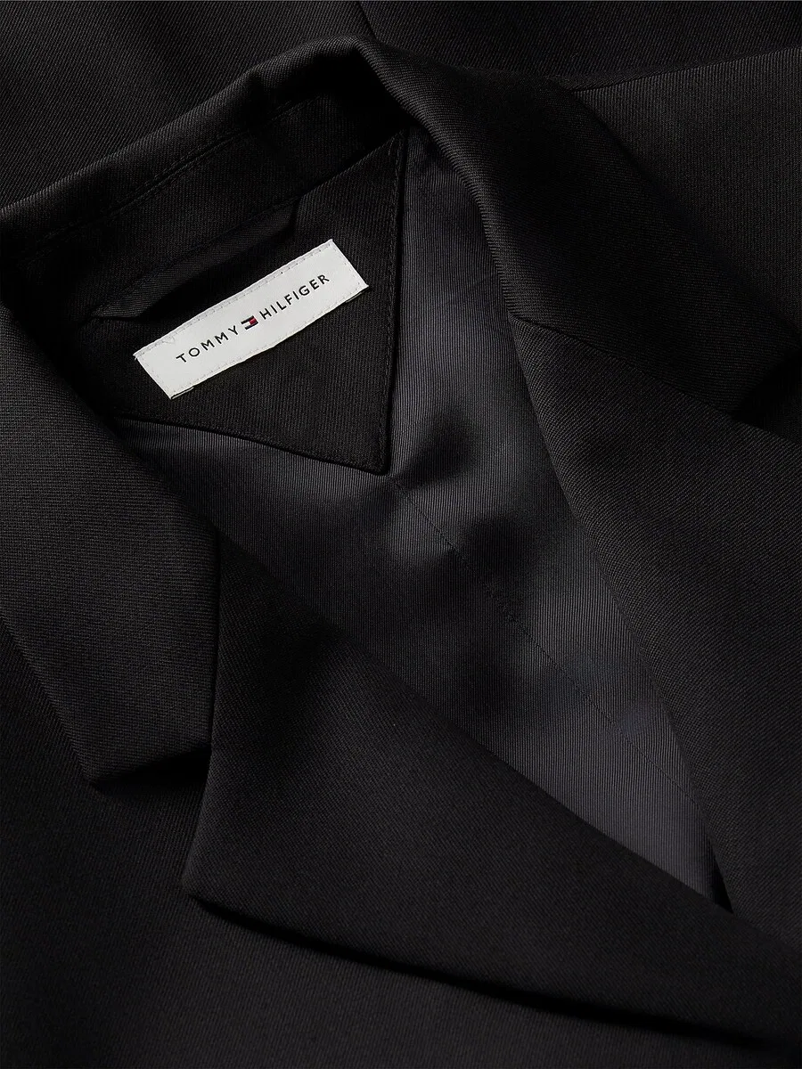 Блейзер TOMMY HILFIGER черного цвета — фото 4
