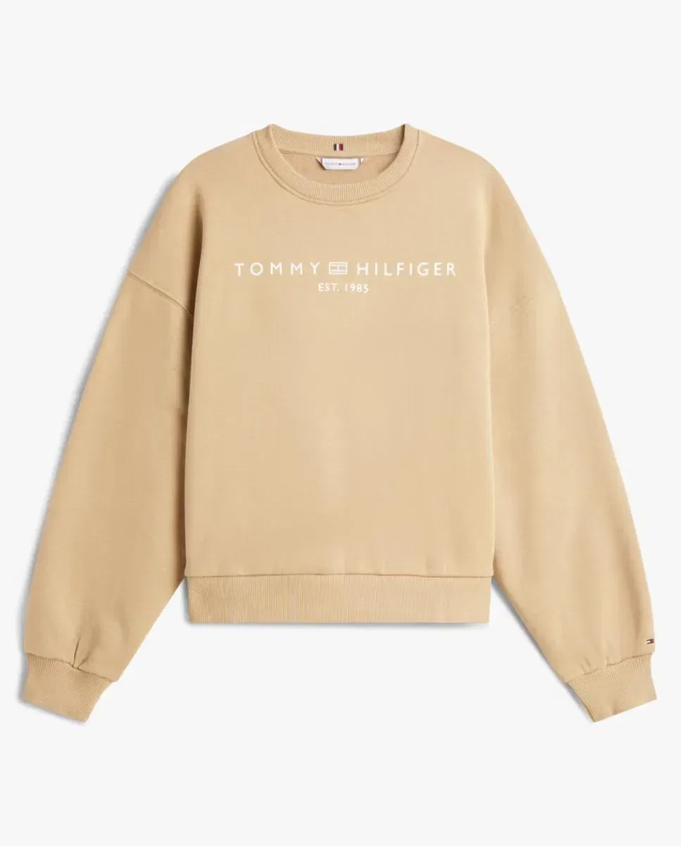 Женская худи бренда Tommy Hilfiger, Camel — фото 4