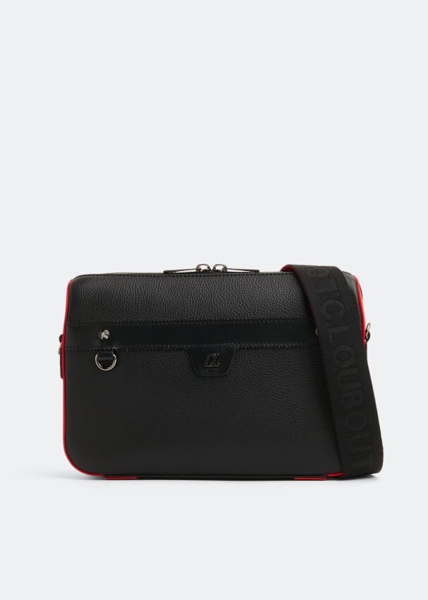 

Сумка CHRISTIAN LOUBOUTIN Ruisbuddy messenger bag, черный