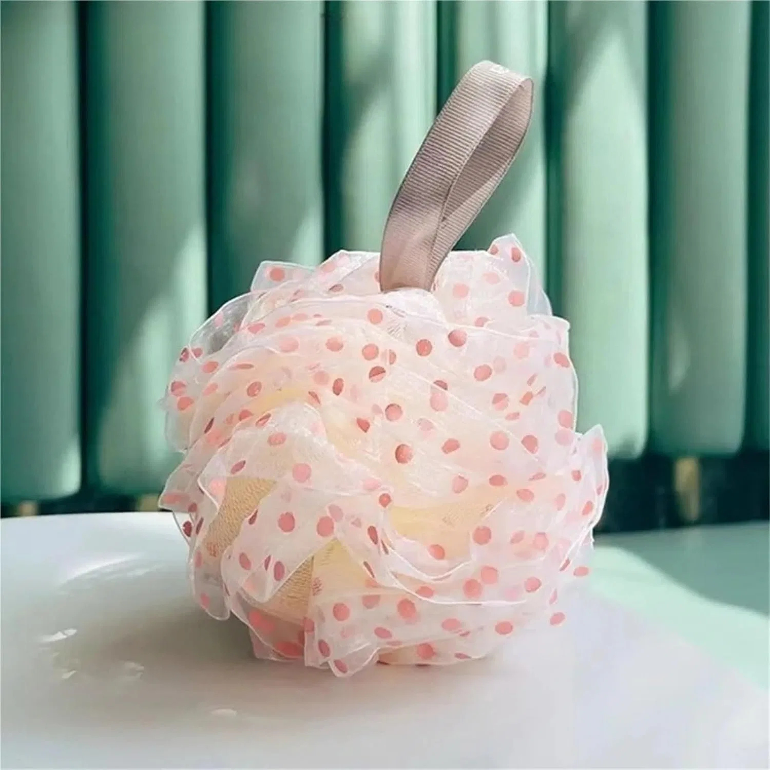 Мочалка для тела Mesh Bath Sponge, 50г, Purple Generisch — фото 3