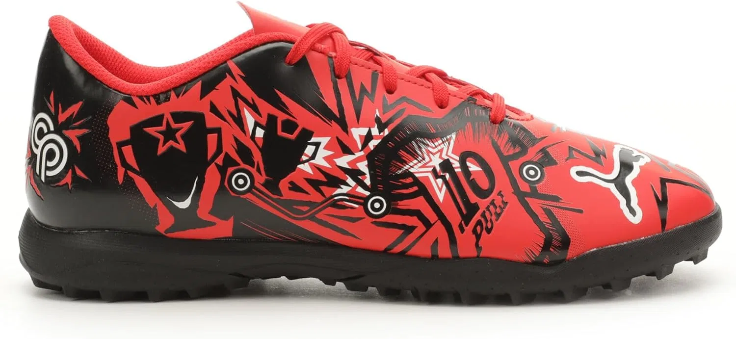 Детские кроссовки для девочек Ultra Play PUMA, Puma Red-Puma Black-Puma White — фото 2