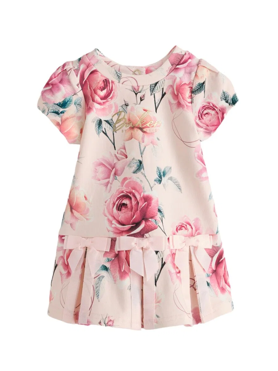 Платье Baker by Ted Baker, цвет эозин, пастельно-розовый