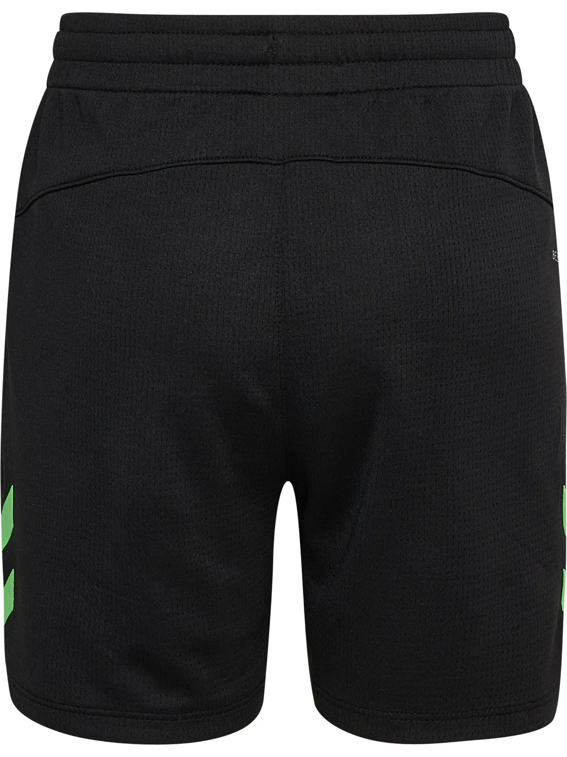 Детские шорты с регулируемой талией Hmllead Hummel, Schwarz Fluoreszierendes Grun — фото 3