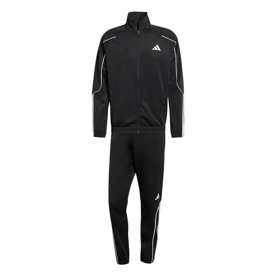 Спортивный костюм с длинным рукавом 3S STADIUM TS adidas, Черно-белый — фото 2