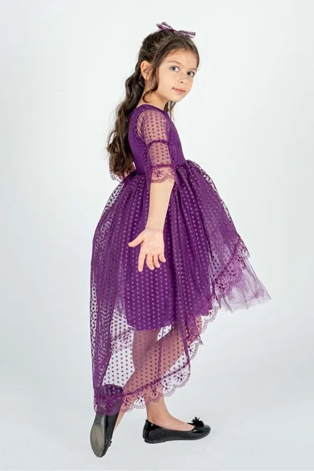 Детское платье для девочек кружевное Mnk Baby&Kids, Murdum — фото 3