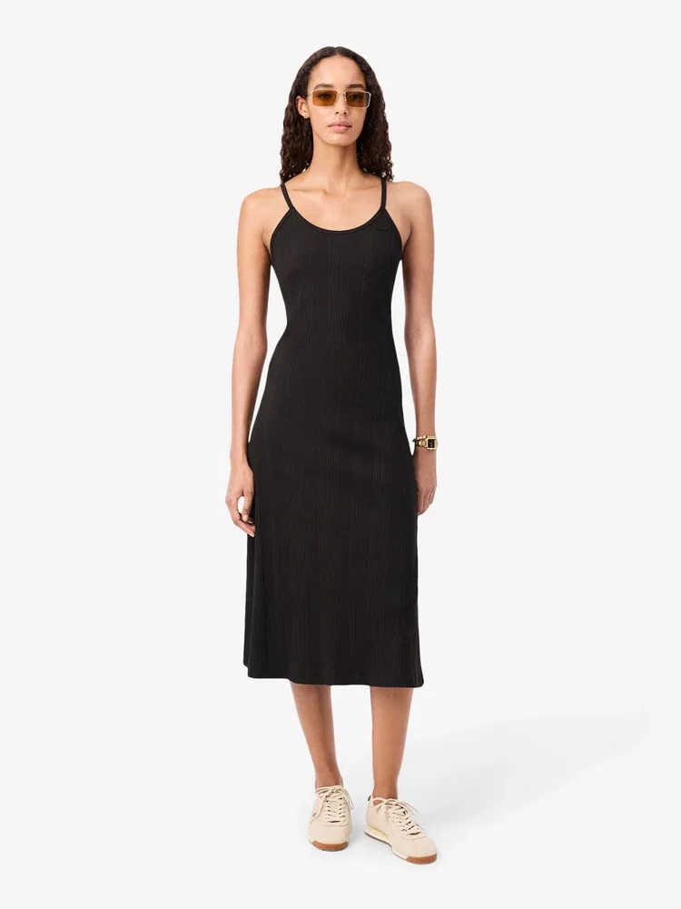 Платье LACOSTE без рукавов, Brown