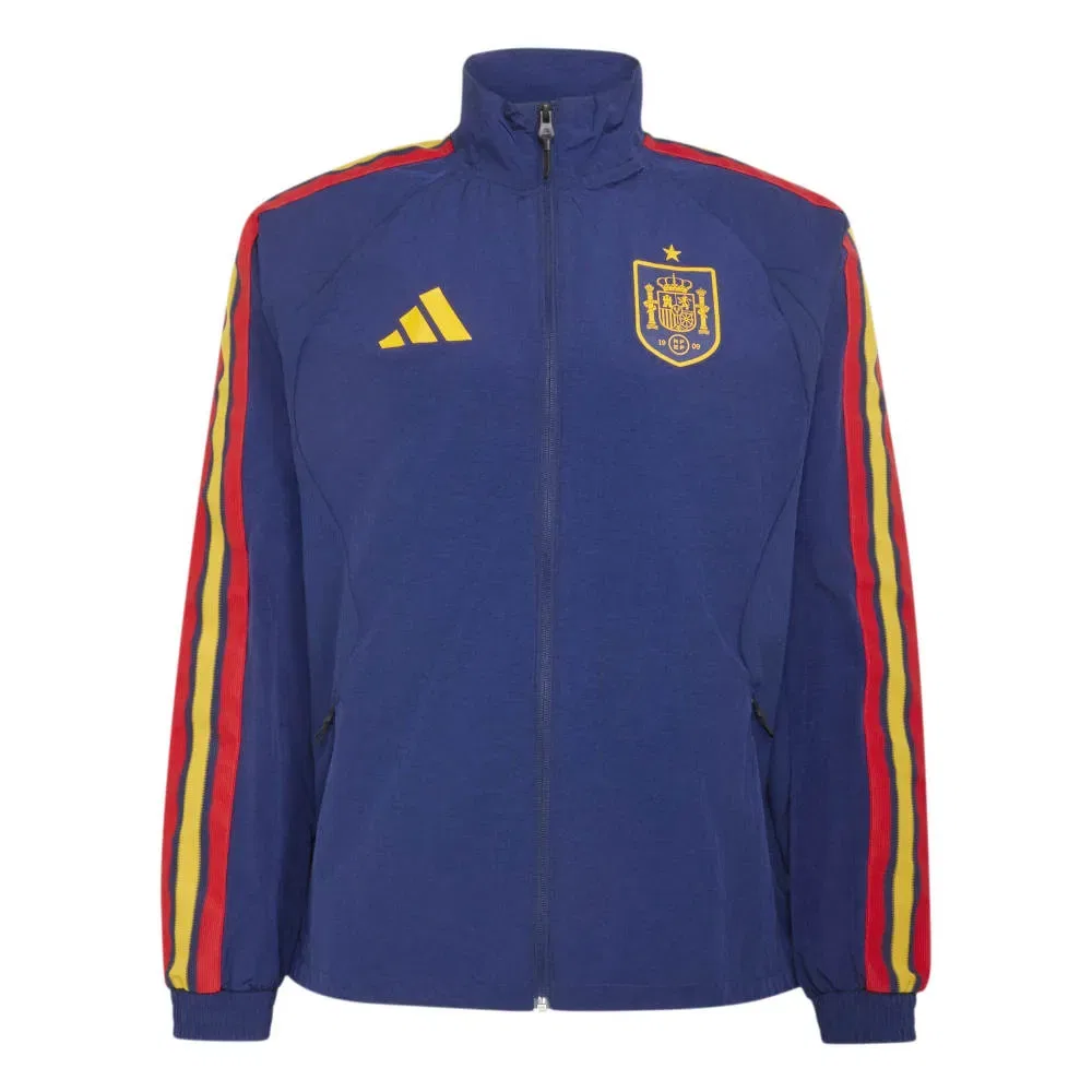Мужской свитшот с молнией Spain Home Anthem Adidas, Blue — фото 3
