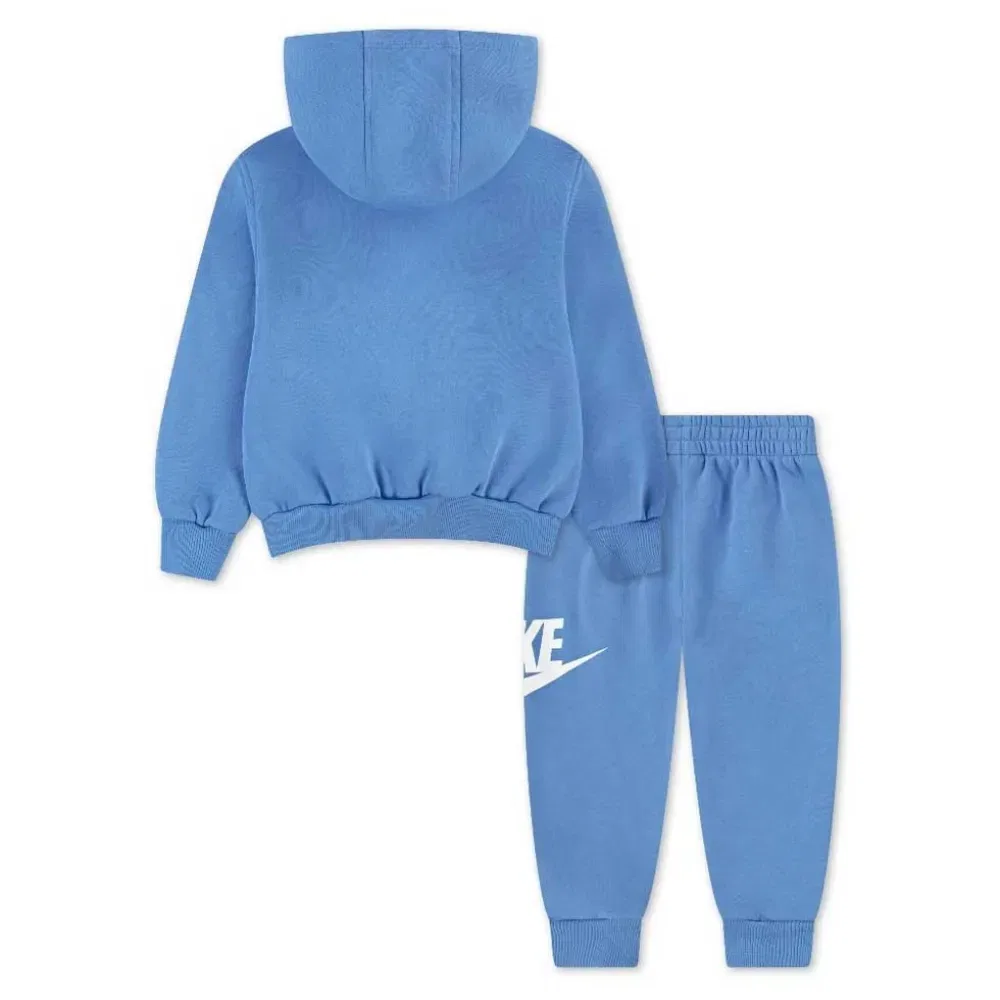 Комплект из футерной ткани с длинным рукавом Nike, синий — фото 2