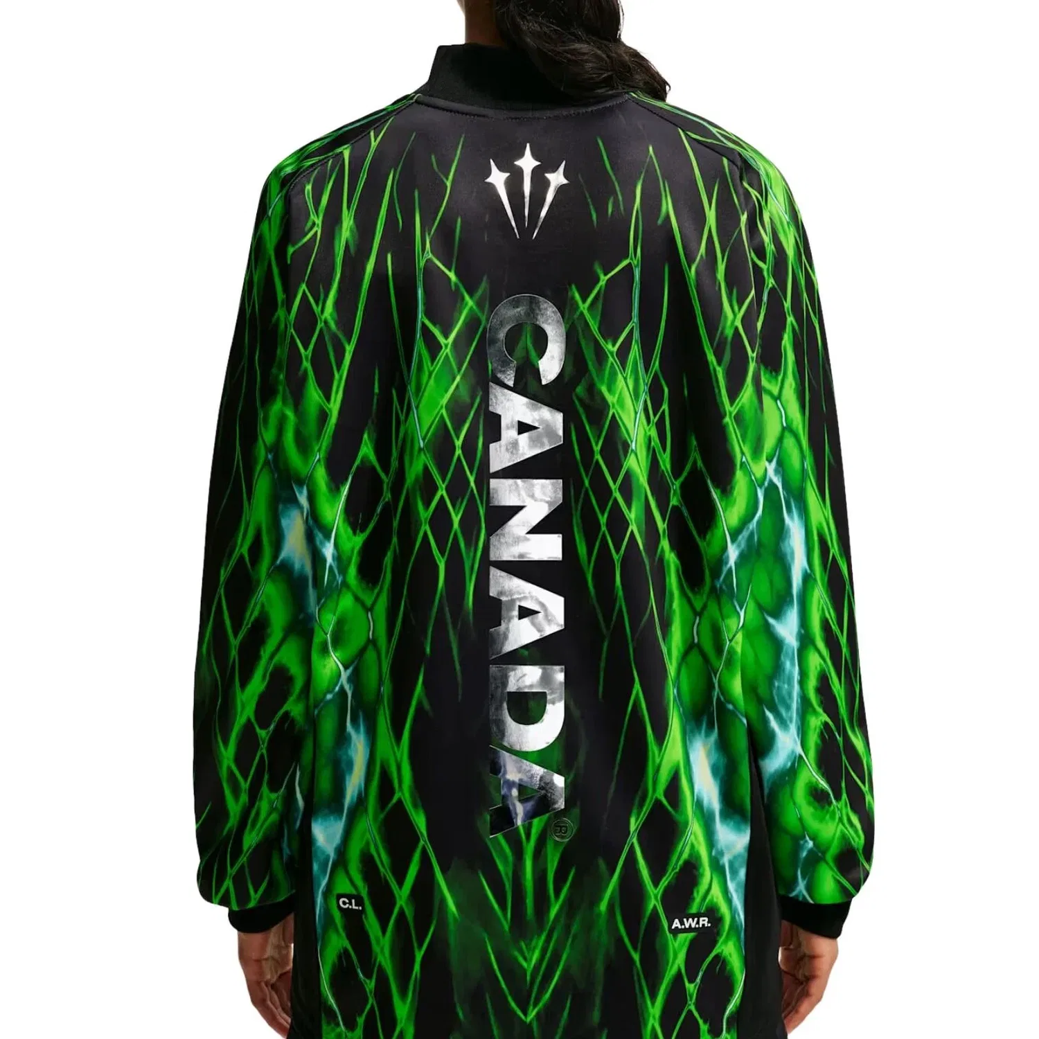 Мужская футболка с длинным рукавом Nike x Canada x NOCTA Cryoshot Long-Sleeve Jersey, черный — фото 3