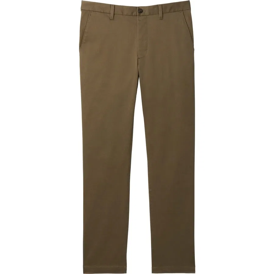 Спортивные брюки Calvin Klein Slim Refined Cotton, Бежевый — фото 4