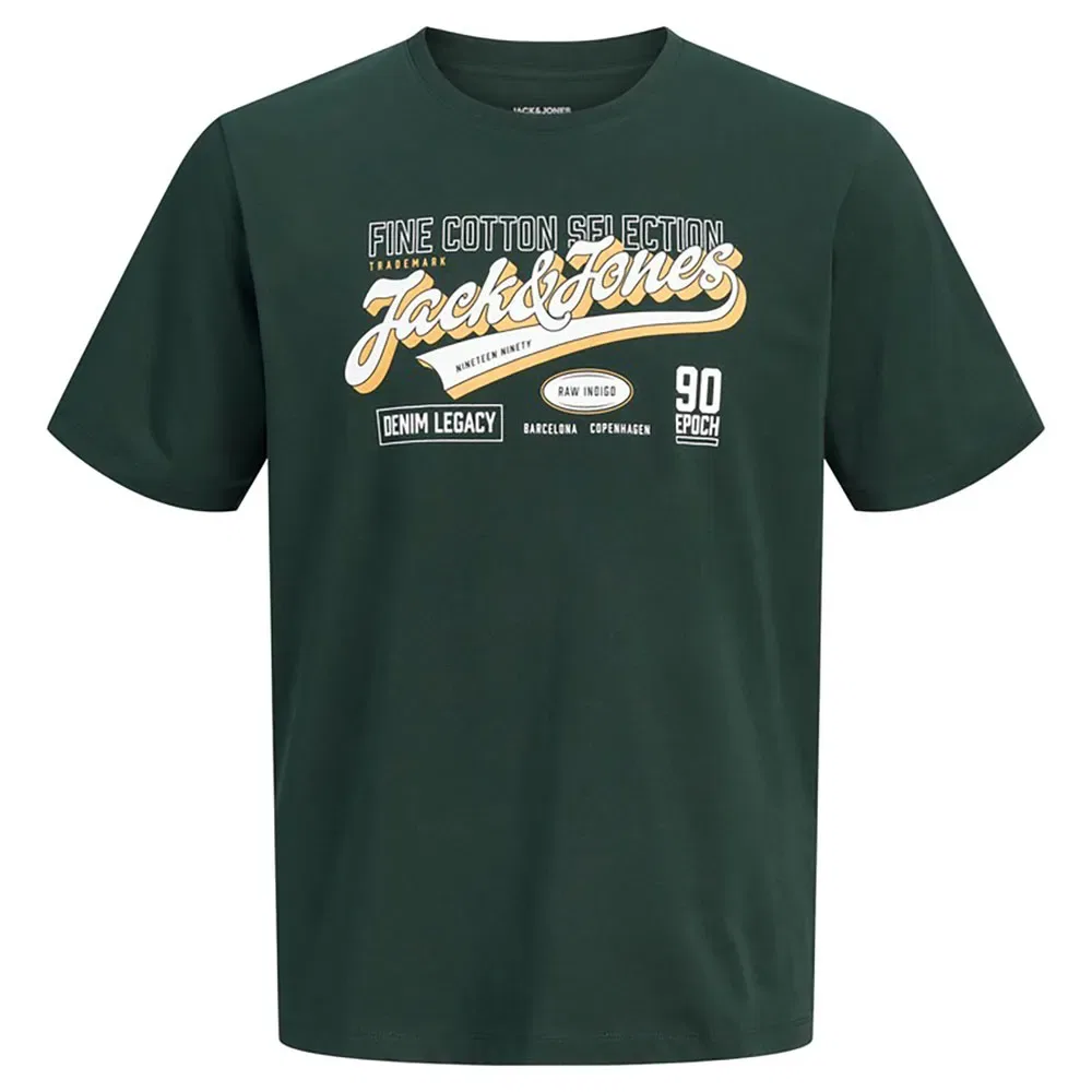 Детская футболка с принтом Logo Short Sleeve Jack & jones, Green