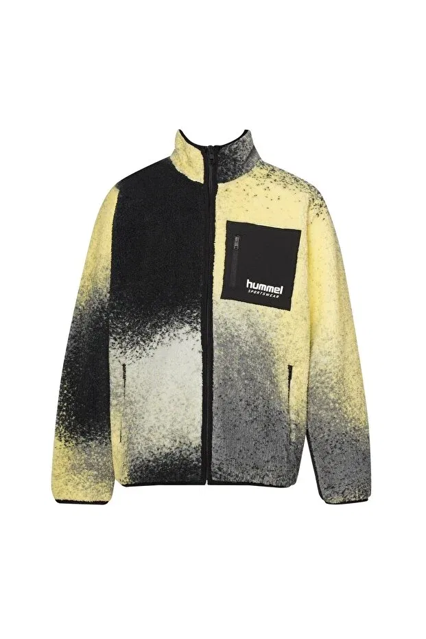 Детские свитшот для мальчиков с флисом на молнии Hummel, Black — фото 2