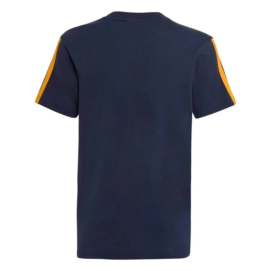 Детская футболка с длинным рукавом Real Kids Tee adidas, Синий — фото 3