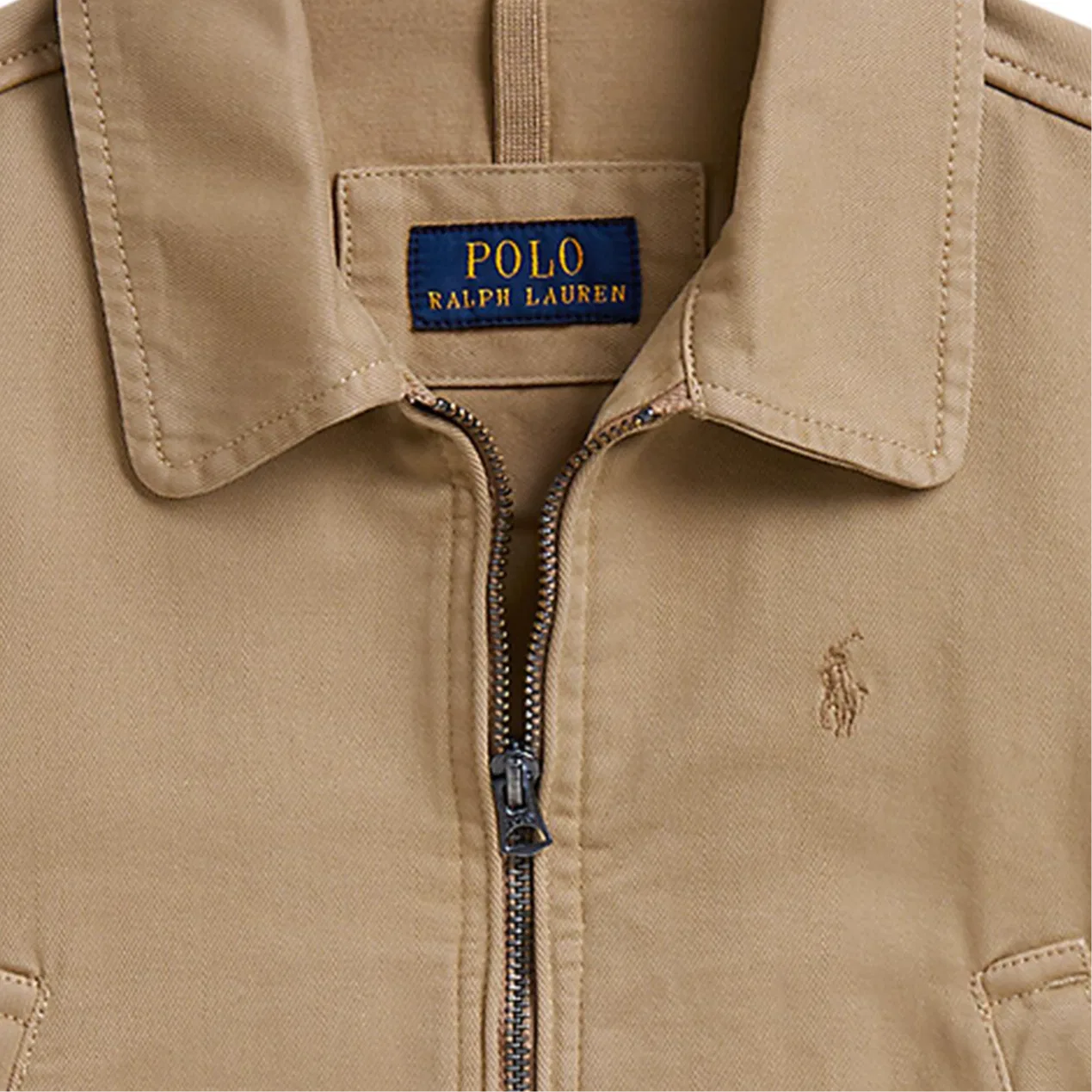 Детская куртка с лацканами Camel Polo Ralph Lauren — фото 4