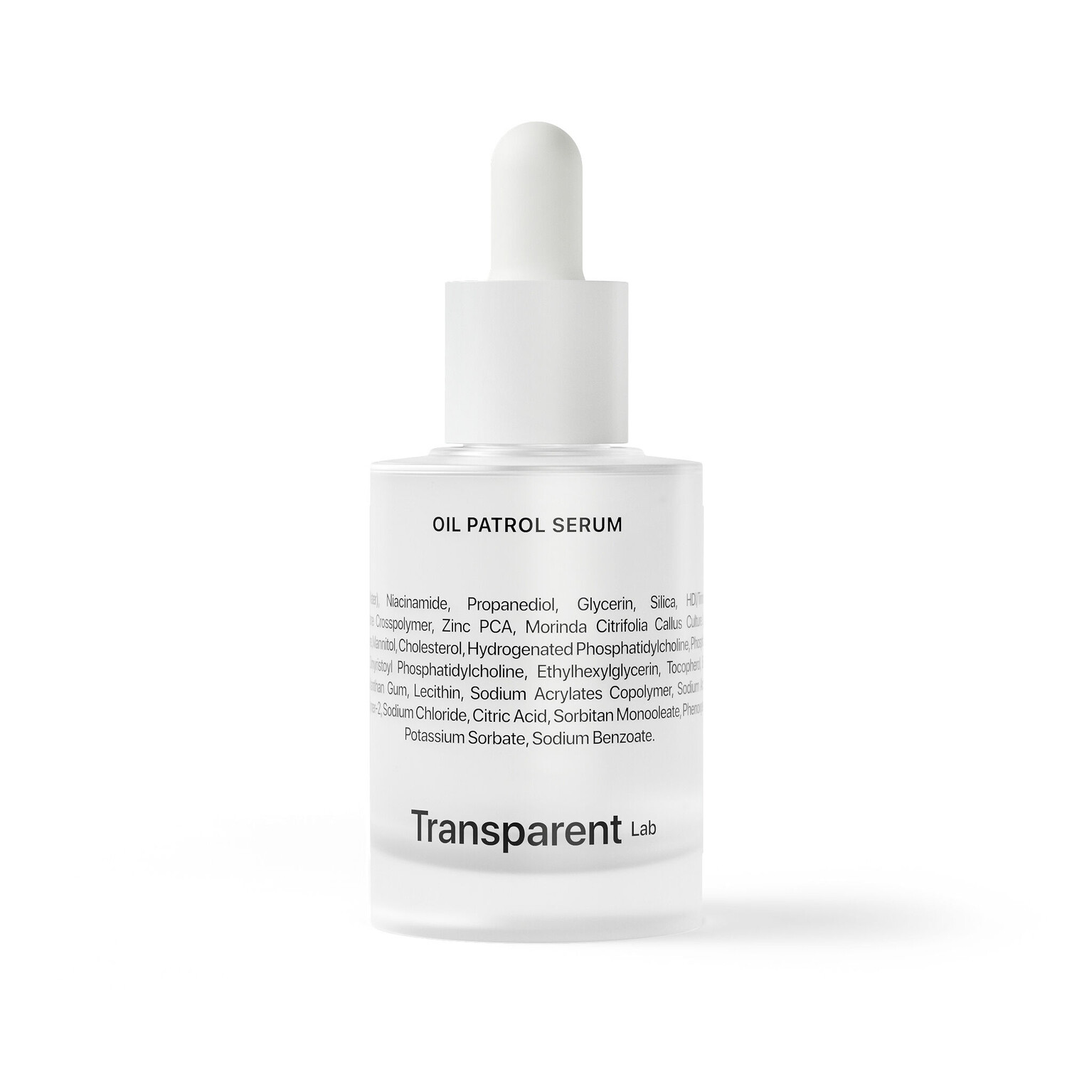 Сыворотка Transparent Lab — Oil Patrol Serum матирующая для лица для жирной и комбинированной кожи, 30 мл — фото 2