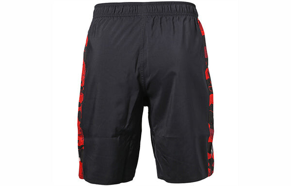Шорты adidas Manchester United Soccer/Football Sports Training Patchwork Print Shorts Black, черный — фото 2