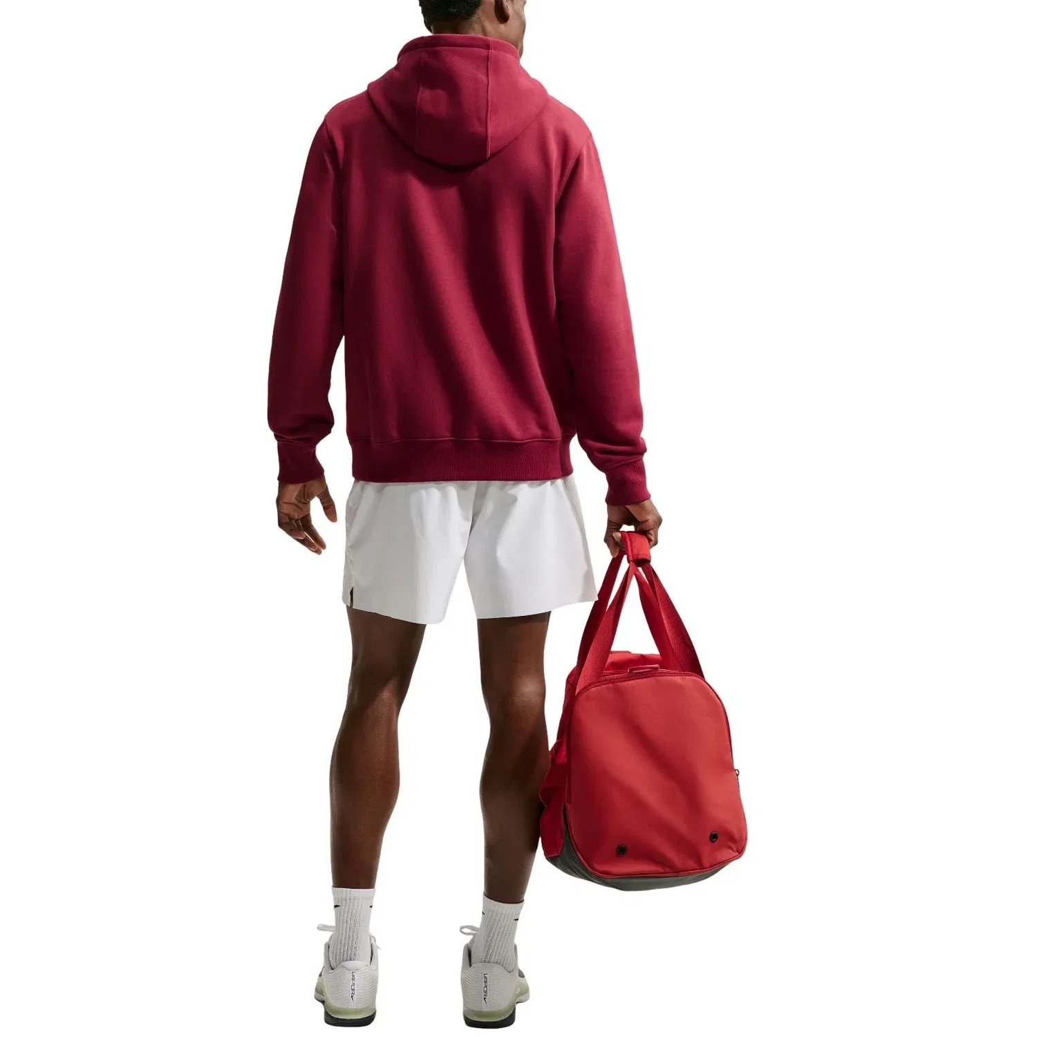 Мужская худи с длинным рукавом Nike Court Slam Dri-FIT Fleece, красный — фото 4