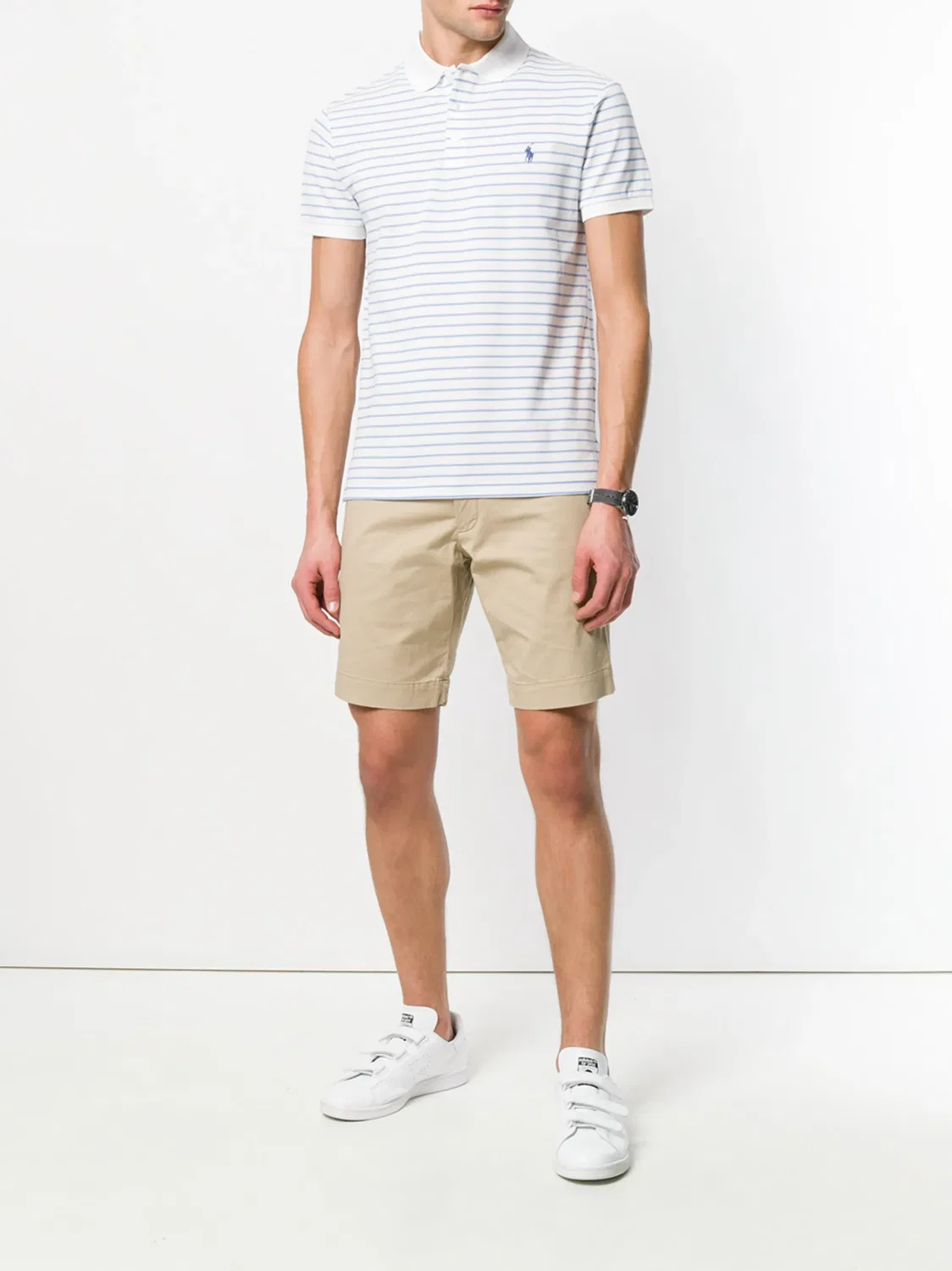 Polo Ralph Lauren Шорты с прямыми штанинами цвета хаки — фото 2