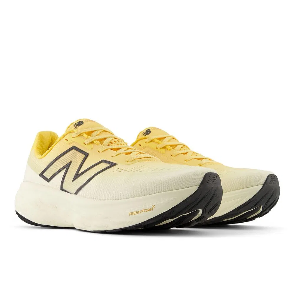 Детские беговые кроссовки с амортизацией Fresh Foam X 1080 V14 New Balance, Clementine Angora Black Cement — фото 4