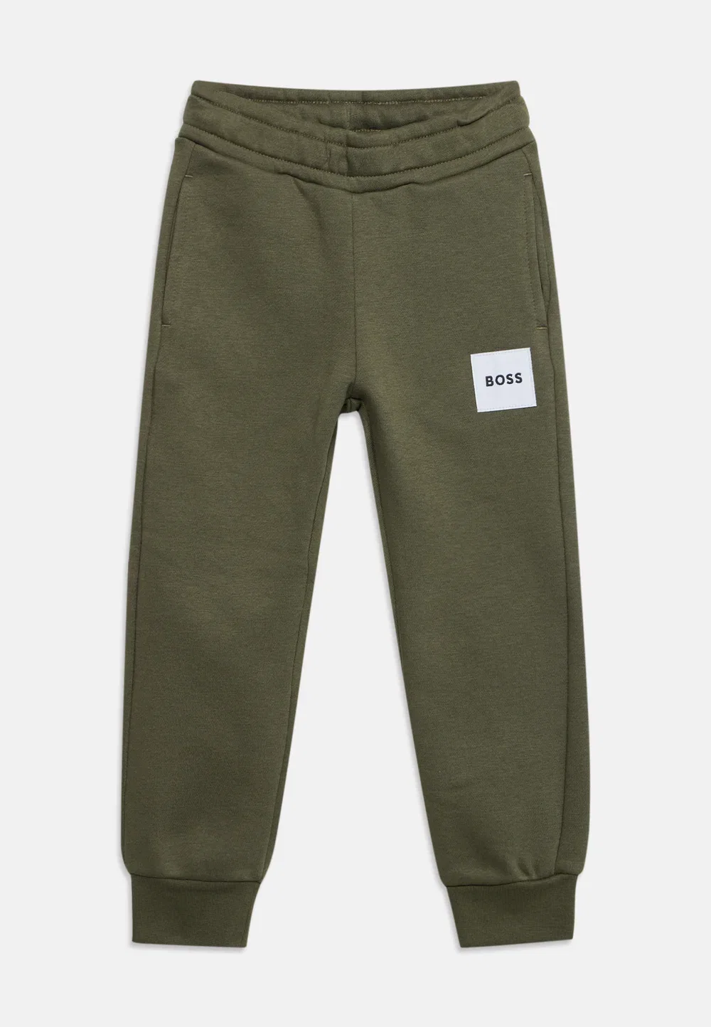 Детские и подростковые спортивные штаны - спортивные брюки Boss Kidswear, Olive Night — фото 3