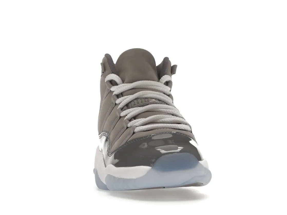 Детские кроссовки Lifestyle с верхом из нубука Jordan 11 Retro Cool Grey (2021) (GS), Medium Grey/Multi-Color/Multi-Color — фото 2