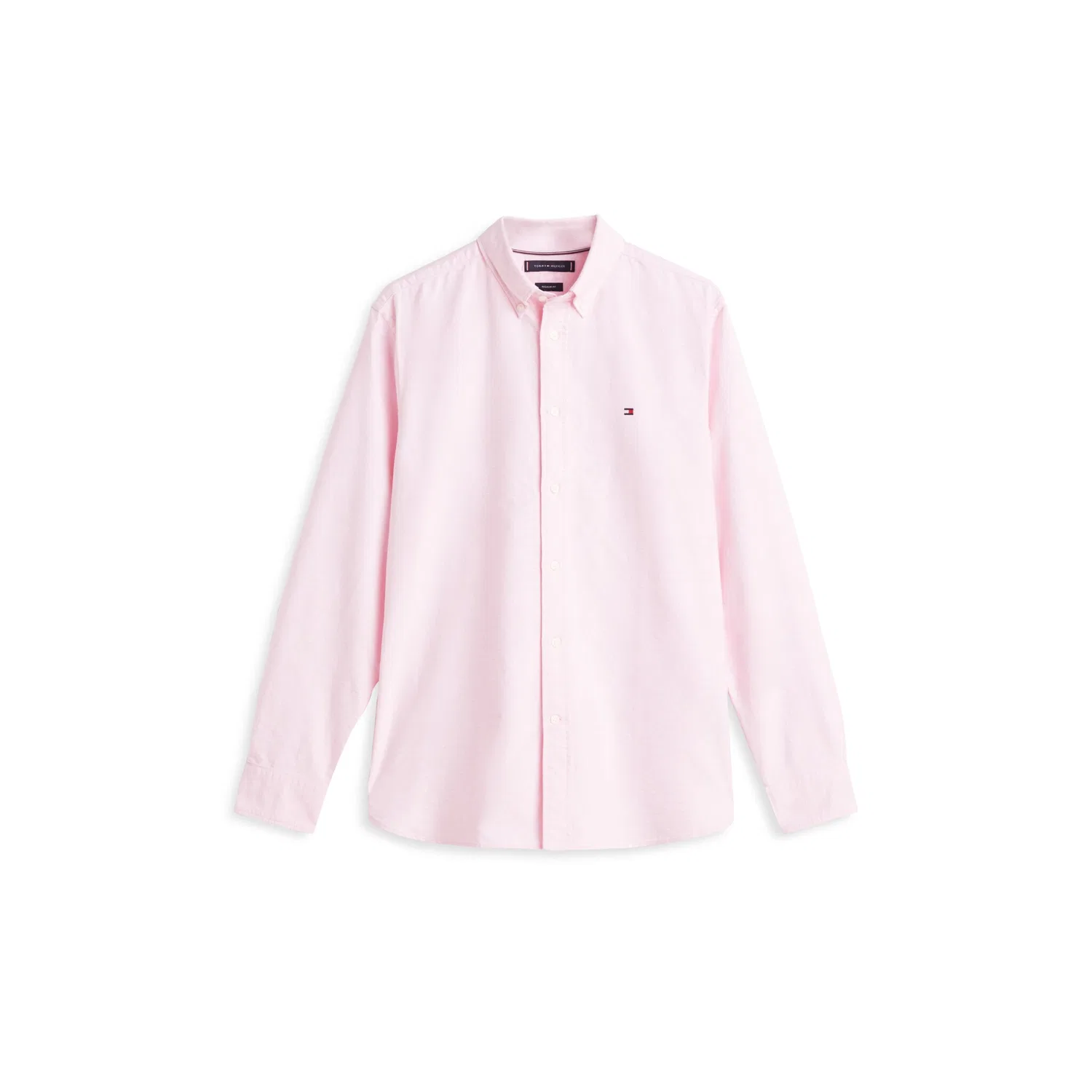 Мужская рубашка с длинным рукавом Oxford Dobby Tommy Hilfiger, Rose Petal — фото 4
