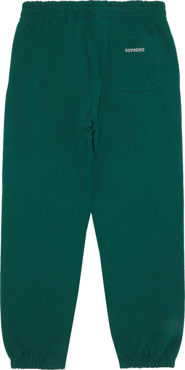 Спортивные брюки Supreme S Logo Sweatpant 'Green', зеленый — фото 3