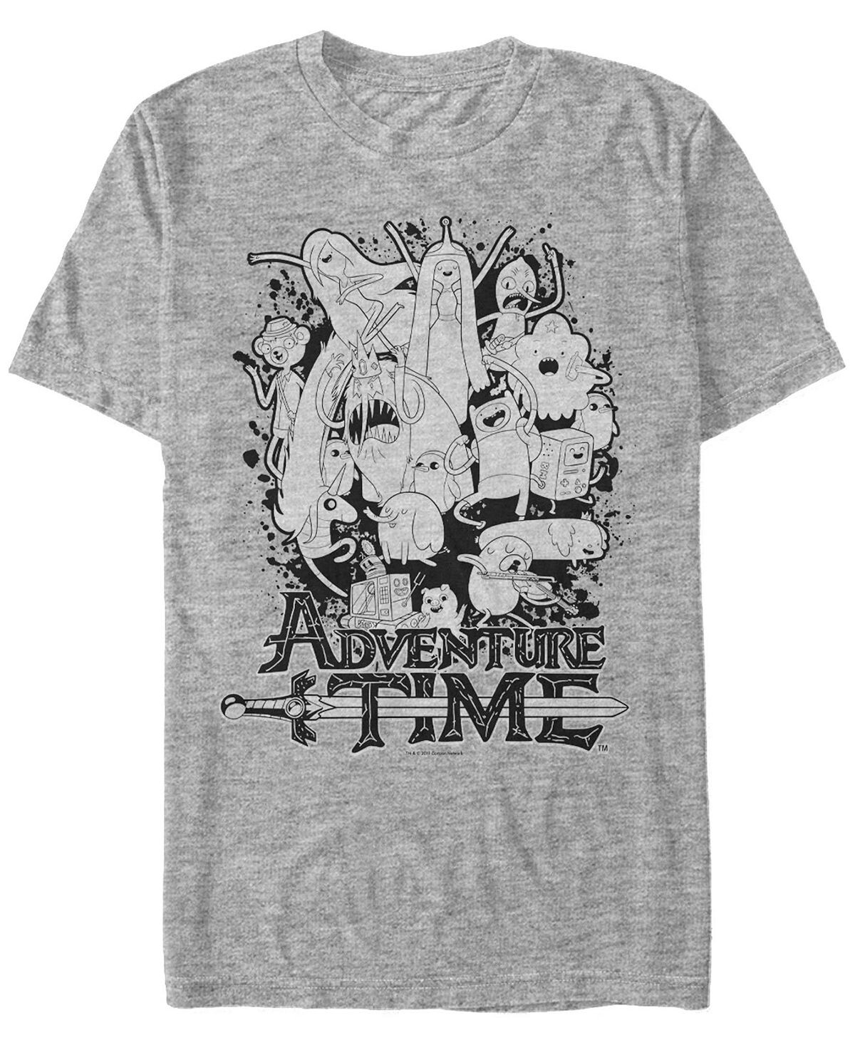 

Мужская футболка с коротким рукавом adventure time ink group Fifth Sun, мульти, Серый, Мужская футболка с коротким рукавом adventure time ink group Fifth Sun, мульти