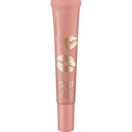 

Kiss & Glow Peptide Lip Tint Lip Gloss C02 Nude Volumizing Catrice