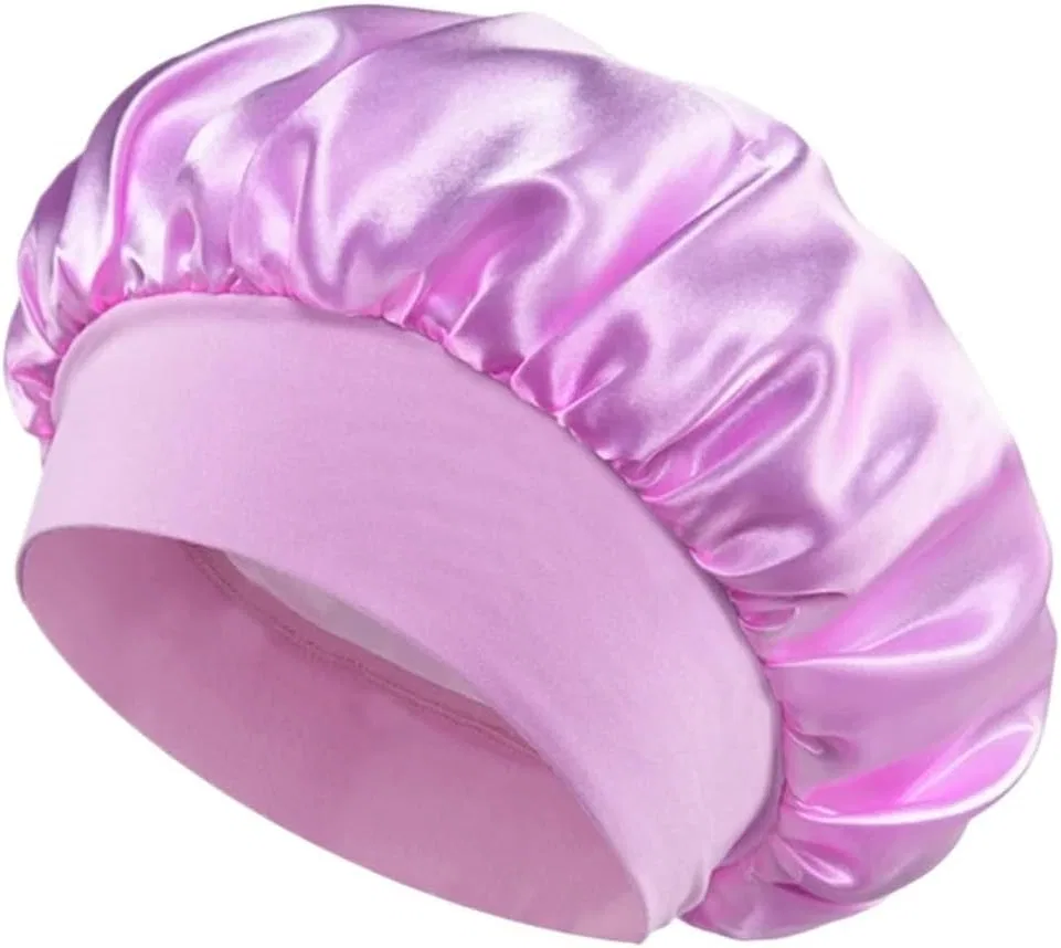 Шапочка для душа из сатина, BOJHGO, Light Purple
