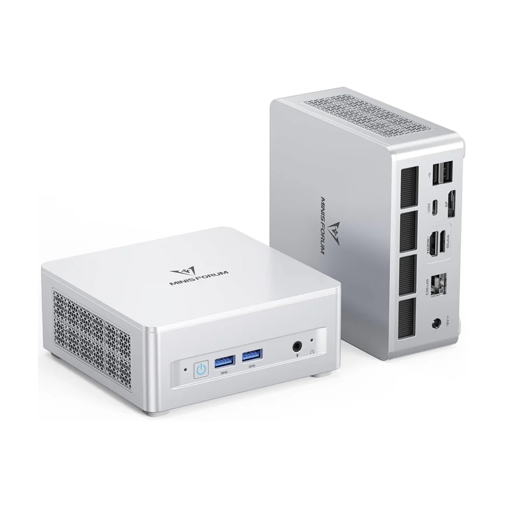 

Системный блок Minisforum UM880 Plus, 32Гб/1Тб, Ryzen 7 8845HS, Radeon 780M, белый