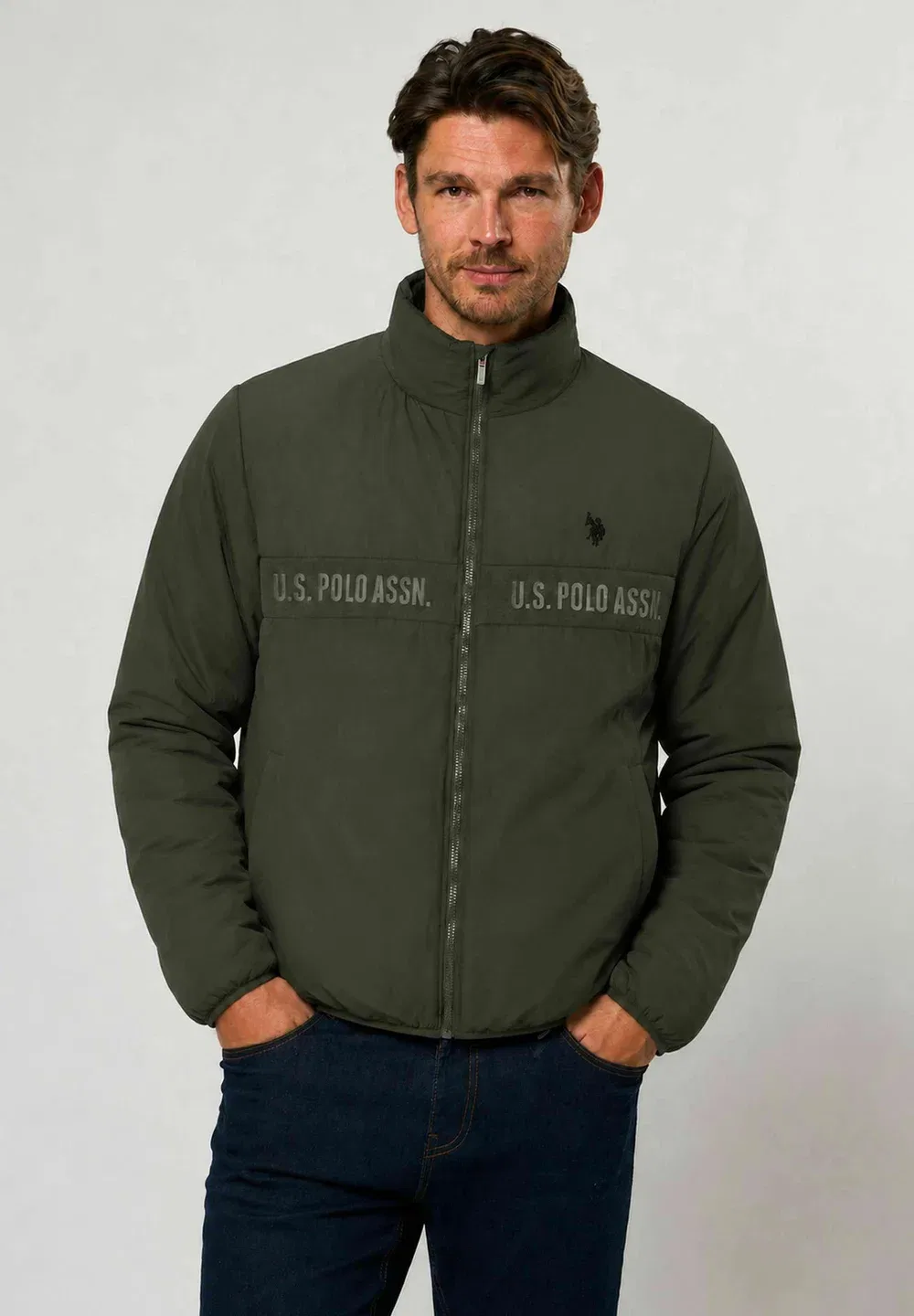 Куртка Umjustin - легкая куртка U.S. Polo Assn., Forest Night