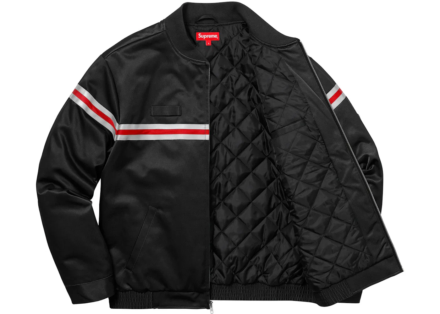 Мужская куртка со светоотражающими полосами Supreme Jacket, Black — фото 2
