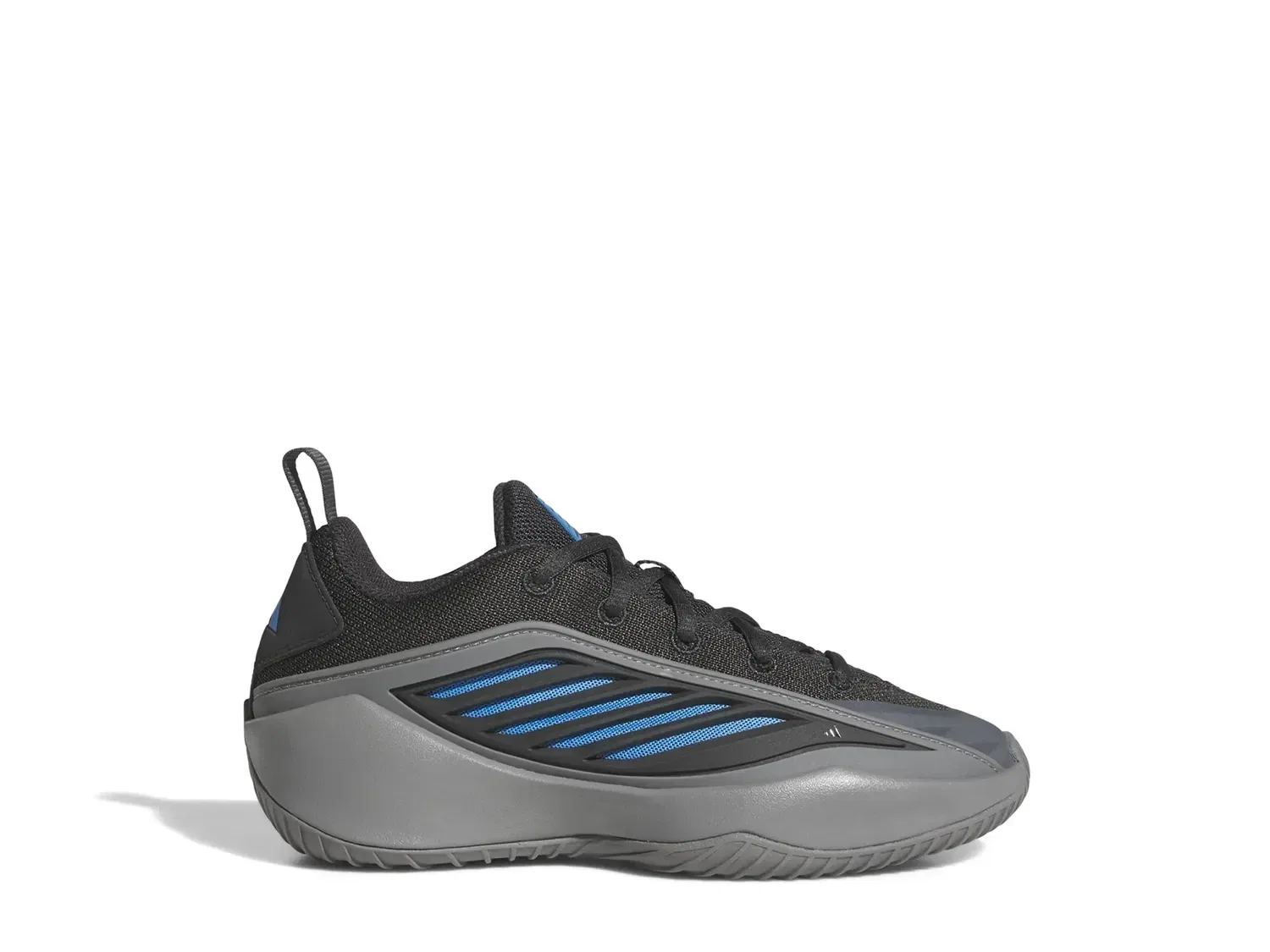 Кроссовки баскетбольные Believe That 1, adidas, серый/черный/синий — фото 2