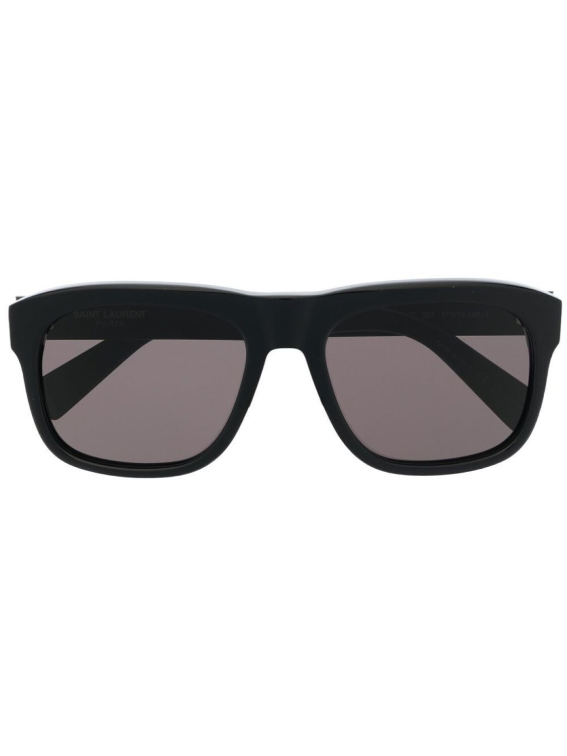 

Saint Laurent Eyewear солнцезащитные очки в квадратной оправе, черный