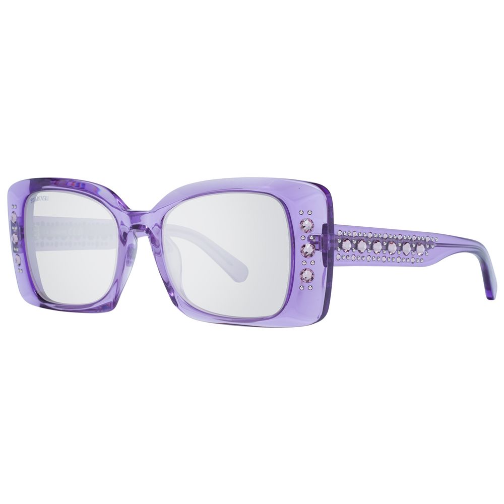 

Фиолетовые женские солнцезащитные очки Swarovski